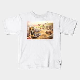 Gold Mine Shootout Kids T-Shirt